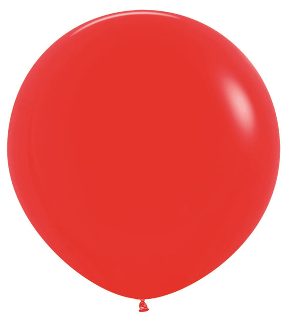 Ballonger Röd 91cm 10st