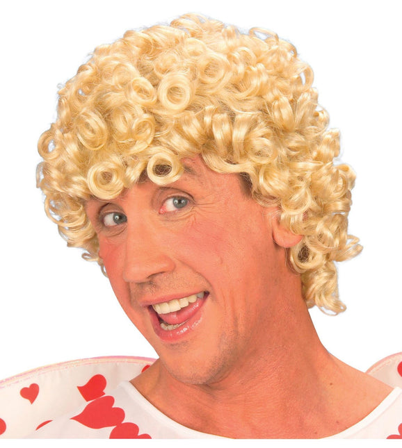 Blond peruk Cupid