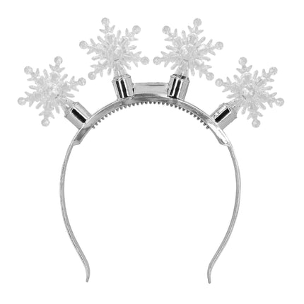 Led tiara Snöflinga