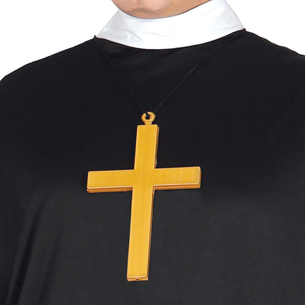 Prästdräkt Svart Präst för män