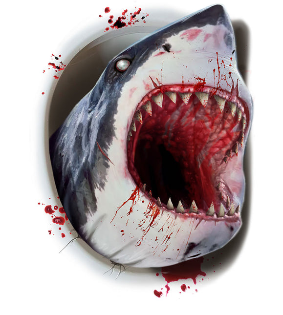 Halloween-dekoration Toaletthaj