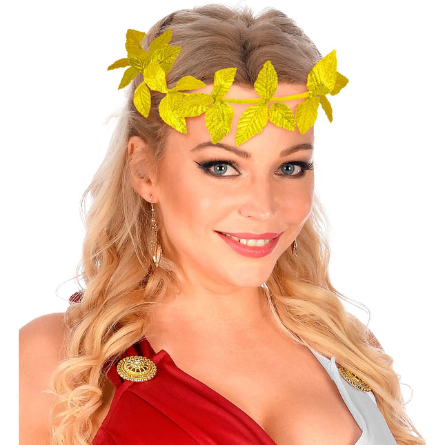 Gyllene pannbandsgirlang