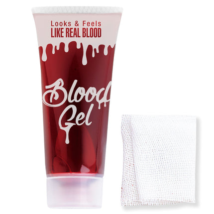 Halloween falskt blod med gasbindning