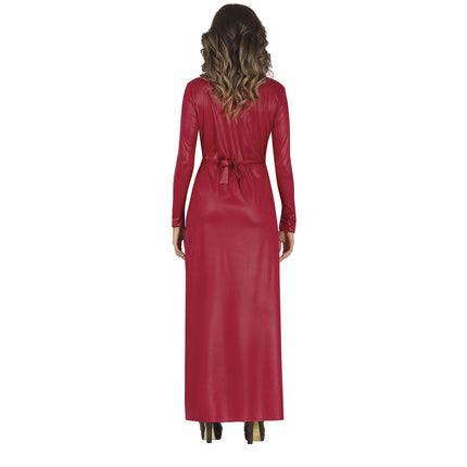 Spindelvävsklänning Ladies Röd