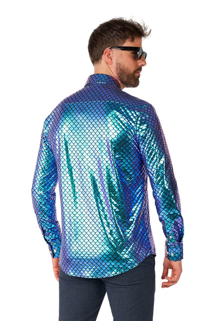 Sjöjungfru Disco Skjorta Herr <tc>OppoSuits</tc>