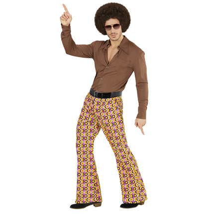 Disco 70S Byxor Lilac Herr