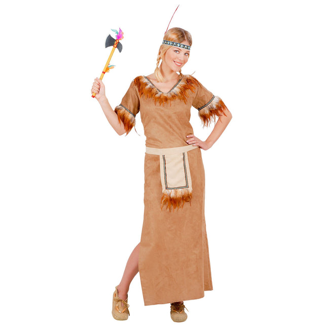 Indisk klänning dam lång