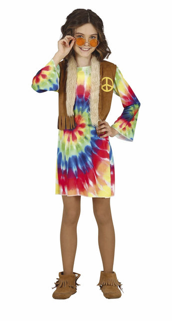 Hippie flicka kostym