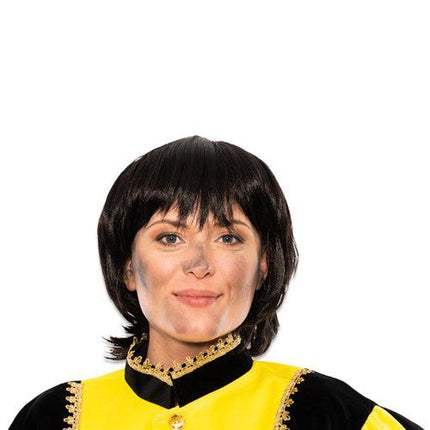 Pietenpruik Rebel Svart Kanekalon