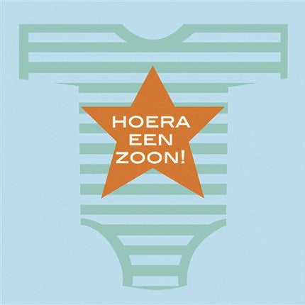 Födelse Servetter Son 33cm 20st