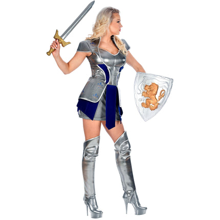 Riddarklänning Silver Ladies