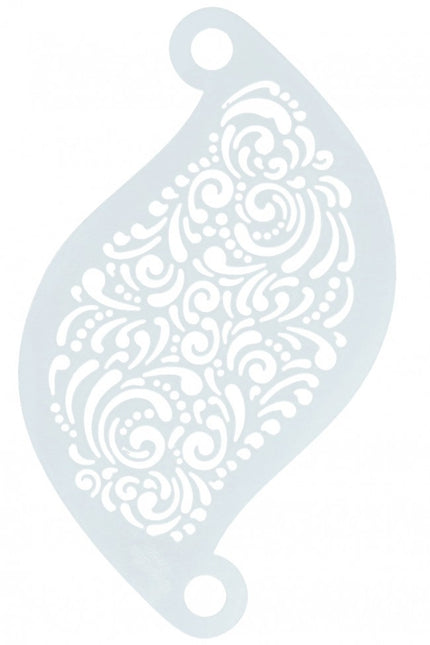 Mönster för vit sminkmall