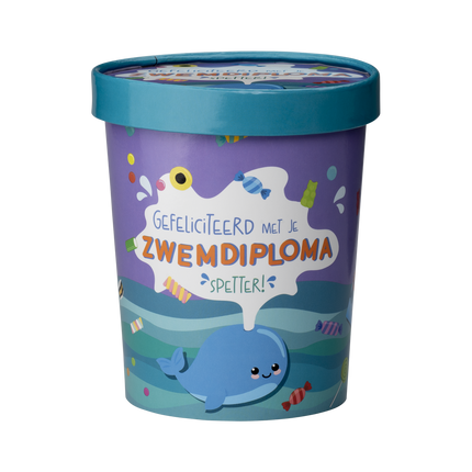 Godisskål Simning Diplom 12cm