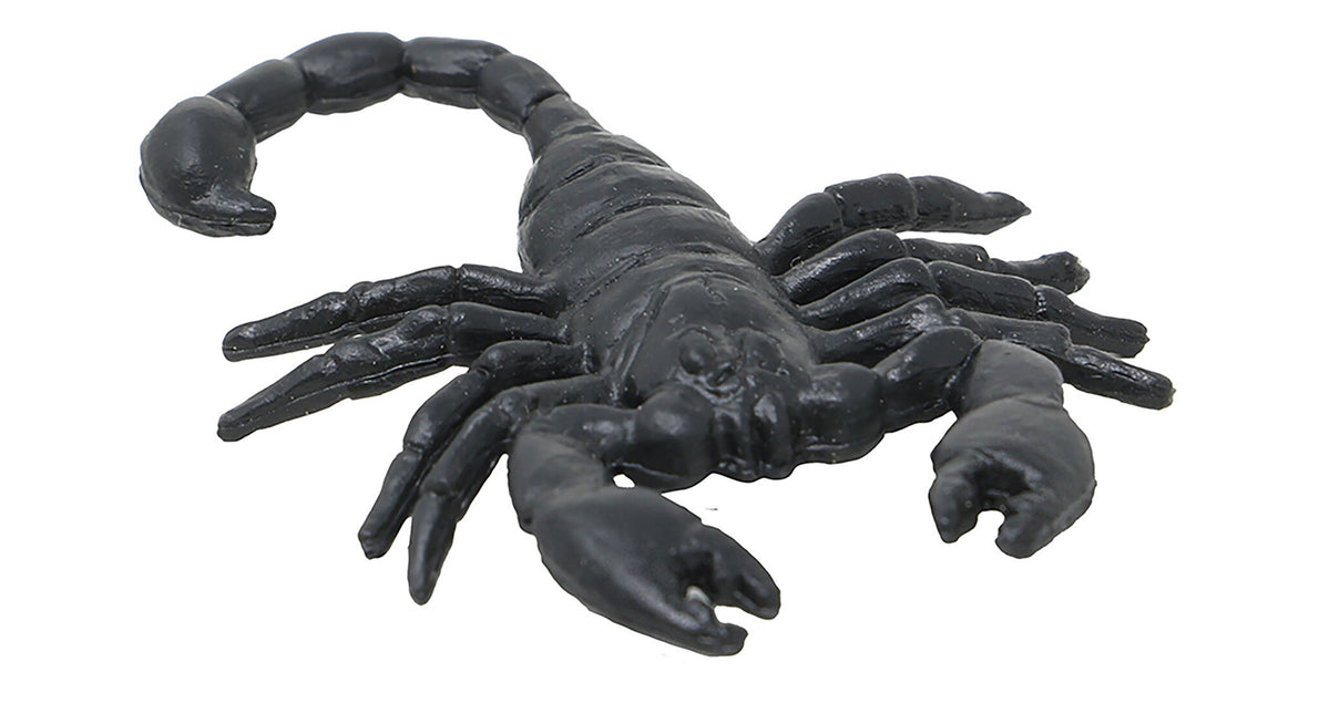 Svart Halloween Bordsdekoration Whorl Pioner 6cm 7st