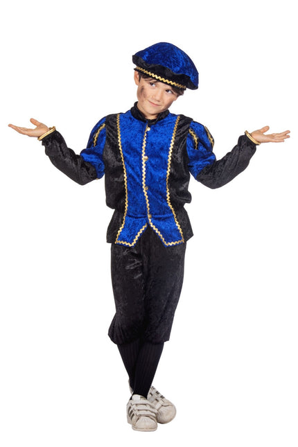 Pietenpak Kind Blå/Zvart Luxe