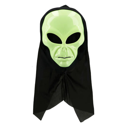 Halloween Mask Green Alien