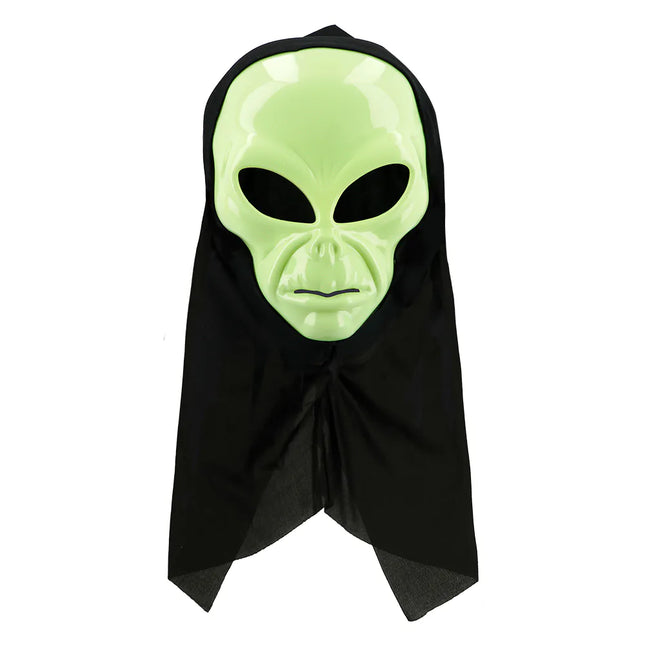 Halloween Mask Green Alien