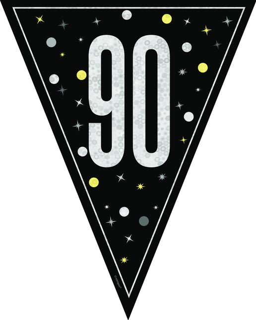 90 års flagga 2,74 m