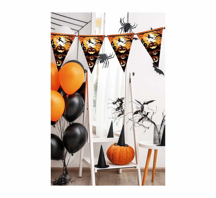 Halloween-guirlande Pumpor 3m