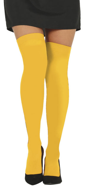 Blå Gula Strumpor Gula