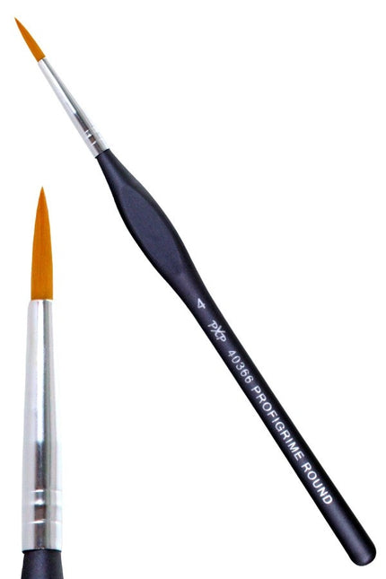 PXP Schminkborste Rund Ergonomisk Profigrime Storlek 4