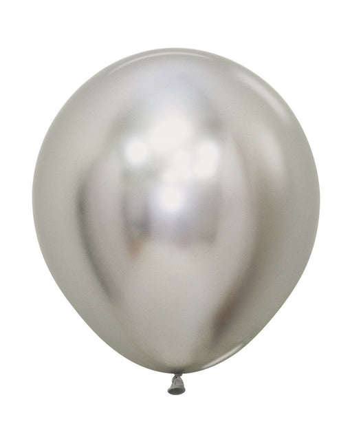 Ballonger Reflex Silver 45cm 6st