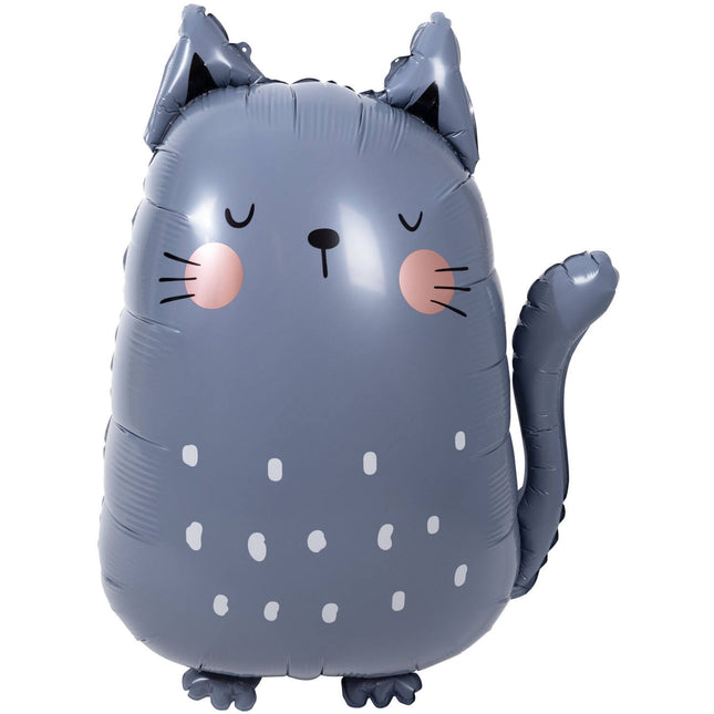 Heliumballong katt tom 69 cm
