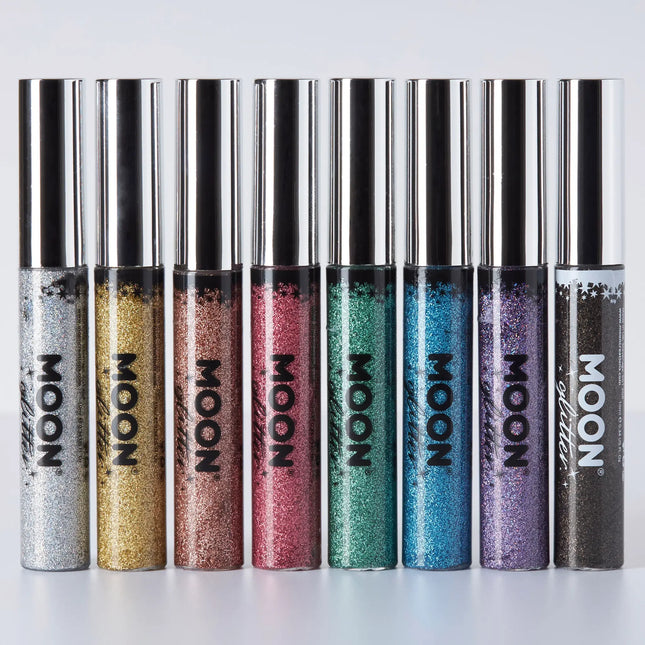 Moon Glitter Holografisk Glitter Eye Liner Grön 10ml