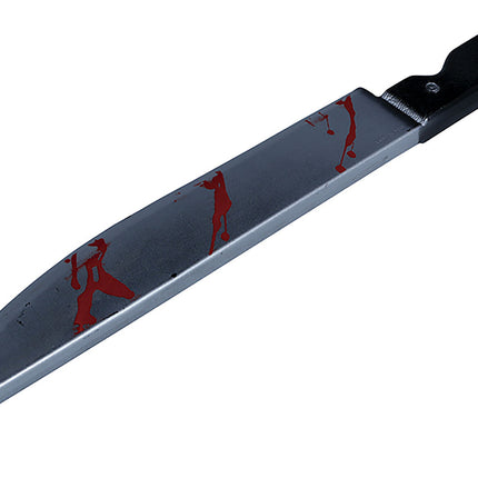 Halloween Fejk Machete Med Blod 45cm