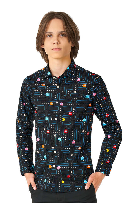 PAC-MAN T-shirt Pojke Tonåring <tc>OppoSuits</tc>