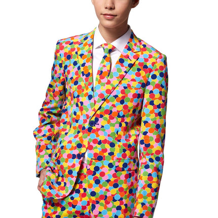 Party Konfetti Dräkt Pojke Tonåring <tc>OppoSuits</tc>