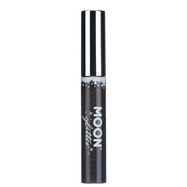 Moon Glitter Holografisk Glitter Eye Liner Svart 10ml
