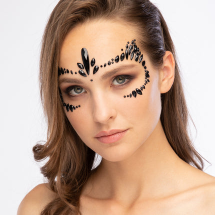 Moon Terror Halloween Ansiktssmycken Feisty Feline