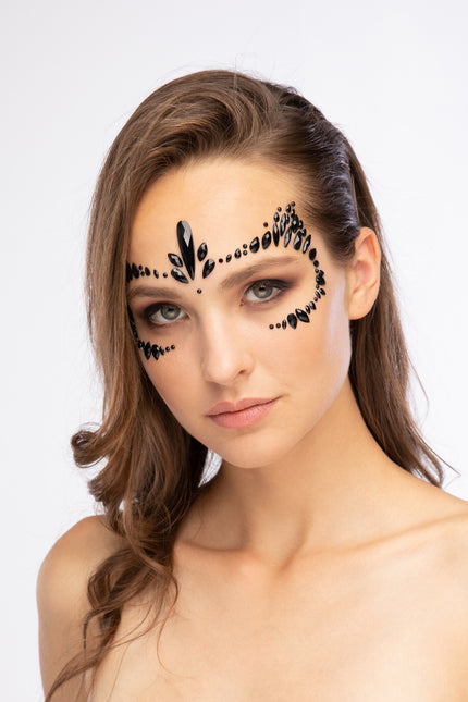 Moon Terror Halloween Ansiktssmycken Feisty Feline