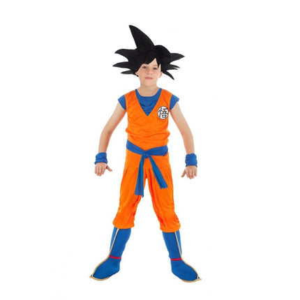 Kostym Goku Saiyan Dragon Ball Z barn