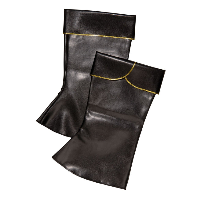 Svarta benskydd Guldkant