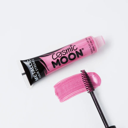 Cosmic Moon Metalliska hårstrån Rosa 15ml