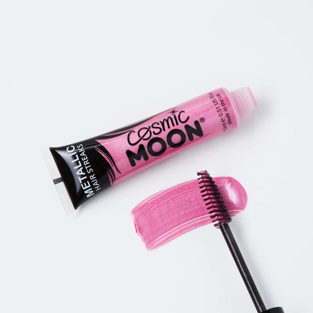 Cosmic Moon Metalliska hårstrån Rosa 15ml