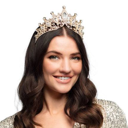 Prinsesskrona roséguldmetall