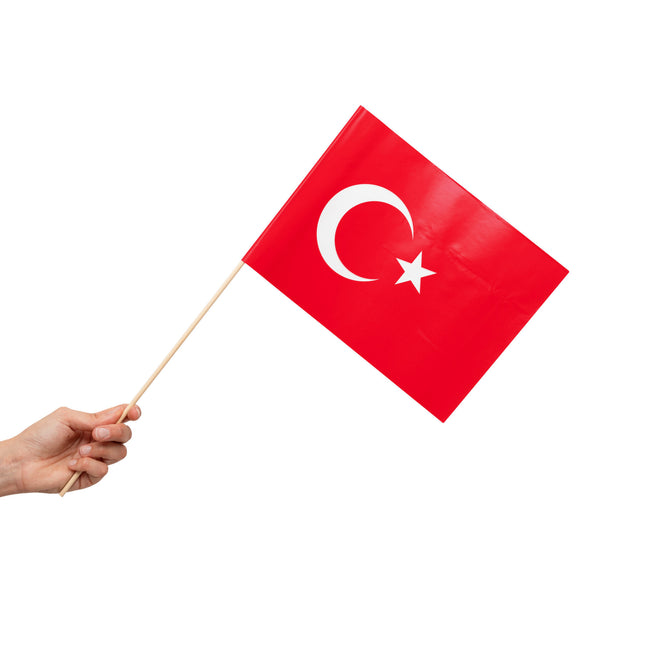 Turkiets flagga 10st