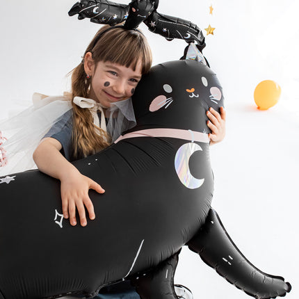 Halloween Heliumballong Katt Tom 95cm