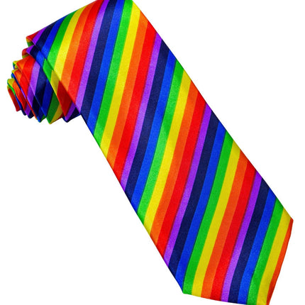 Regnbågshalsslips