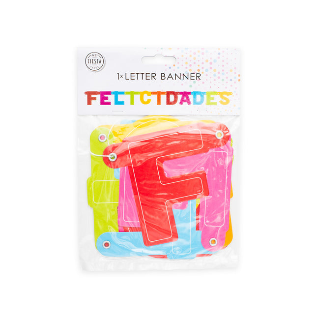 Felicidades Bokstavsgirlang