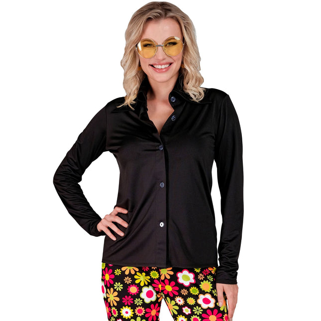Disco 70S Blus Svart Damer