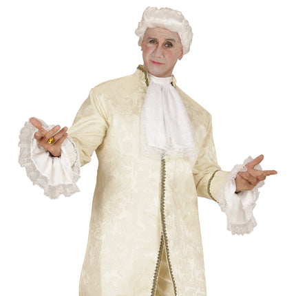 Jabot med ärmar spets