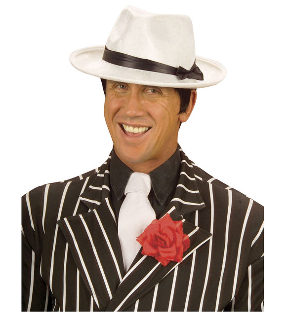 Röd brosch ros 10cm