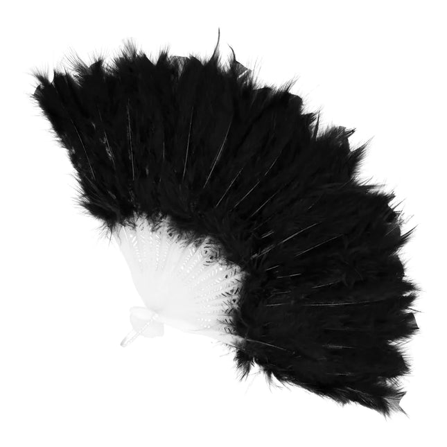 Svart fläkt 23cm