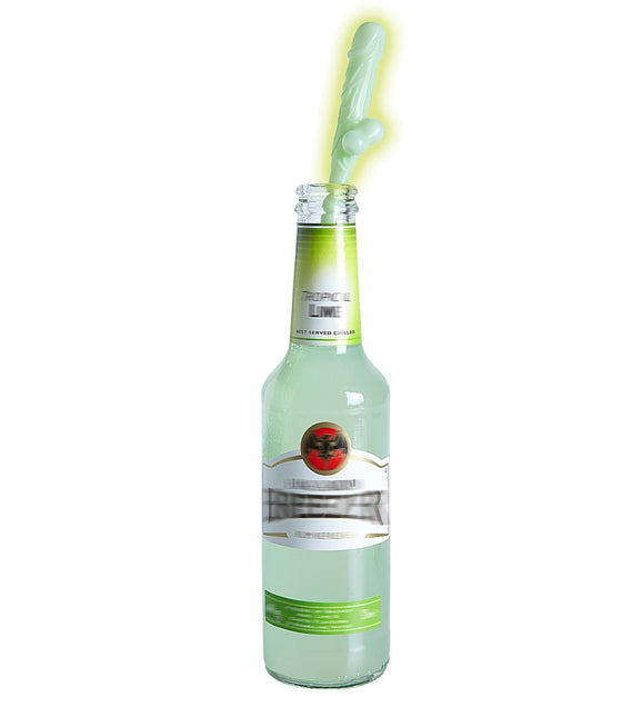 Sugrör Dick Glow In The Dark 6st