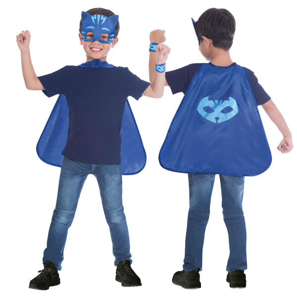 Barndräkt PJ Masks Catboy Cape Sett 4/8 år