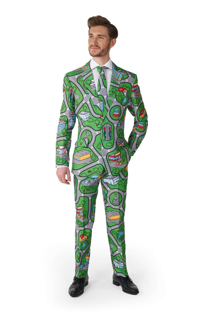 Spela Rug Green Suit Men <tc>Suitmeister</tc>